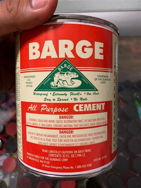 Barge All Purpose Cement Yellow One Quart - Etsy