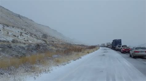 Wintry weather conditions bring Interstate 84 to a standstill | ktvb.com