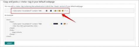 How to Get Bing Verification Code 的图像结果
