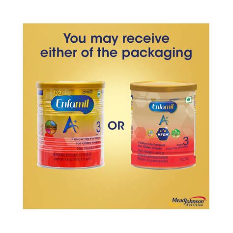 Enfamil A+ Formula Powder Stage 3 400gm - Cureka