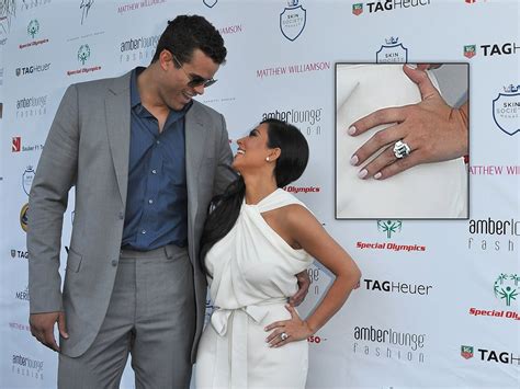 Kim Kardashian Kris Humphries Engagement Ring