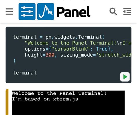 Image result for Python Panel Tutorial