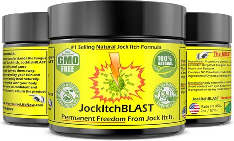 Buy JockItchBLAST - Plant Based Jock Itch Cream with Extra Strength ...