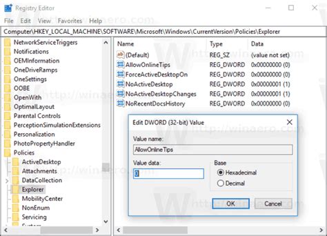 Image result for Disable Windows Tips
