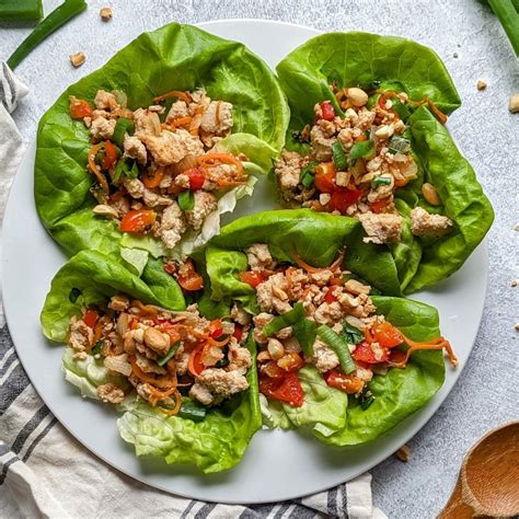 Low Sodium Chicken Lettuce Wraps Recipe - Low So Recipes
