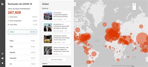 Mapas do Coronavírus: acompanhe em tempo real o número de casos - CCM
