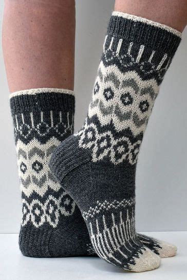 Image result for Stranded Knitting Sock Pattern