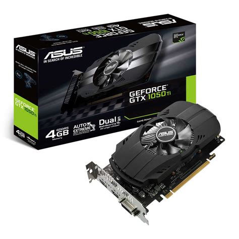 ASUS GTX1050Ti Phoenix 4GB DDR-5 Graphics Card | Taipei For Computers ...