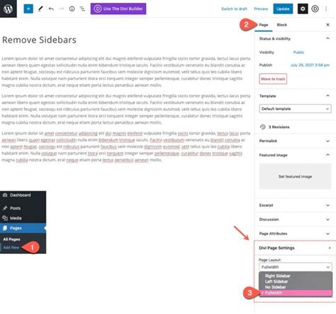 Image result for How to Remove App Sidebars