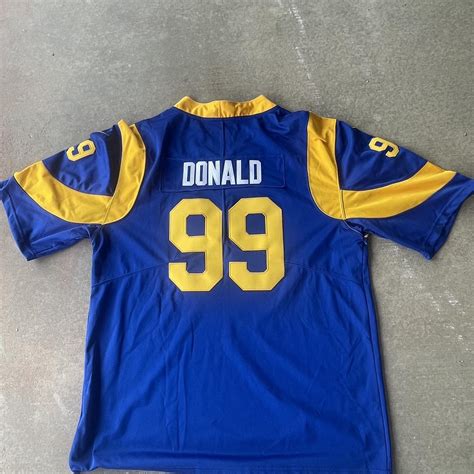 Unused/unwashed Aaron Donald jersey Size 2XL No flaws - Depop
