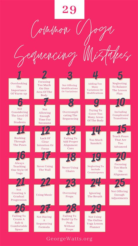 29 Common Sequencing Mistakes Yoga Teachers Make