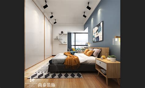 2018精选78平米现代小户型卧室设计效果图3装修图-土巴兔装修效果图