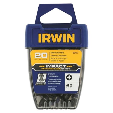IRWIN IRW #2 PH 1-IN IR BIT 20-CT at Lowes.com