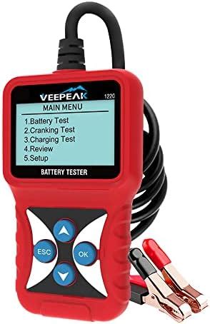 Veepeak 12V Car Battery Tester, Automotive 100-2000 CCA Digital Battery ...