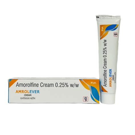 Amrolever - Amorolfine Cream 0.25% w/w - See Ever Healthcare Pvt. Ltd