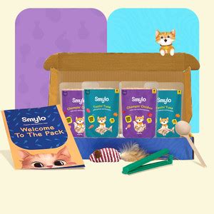 Smylo Natural Healthy Wet Kitten Food Trial Box (2-12 Months) Tuna ...