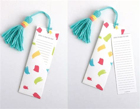 DIY Bookmark With Book List Pocket: +10 Extra Design Ideas