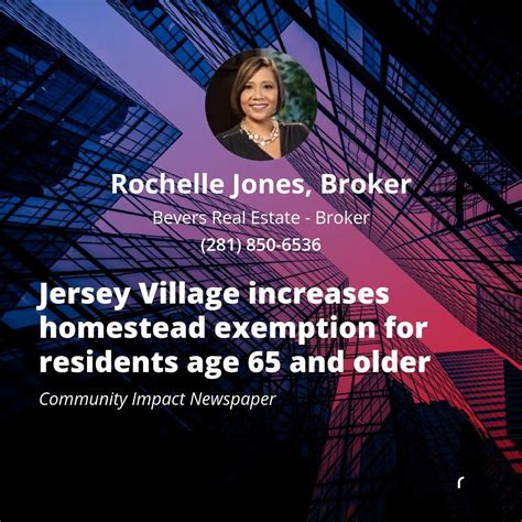 Jersey Village increases homestead exemption for residents age 65 and ...