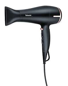 Beurer HC 60 1400 watts hair dryer with 3 heat & 2 blower setting and ...