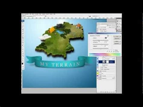 Creating Maps in Photoshop 的图像结果