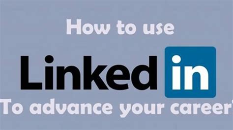 How to use LinkedIn To Advance Your Career?