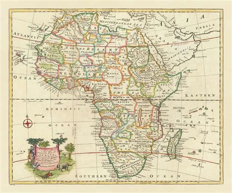 Map Of Africa Before Colonization