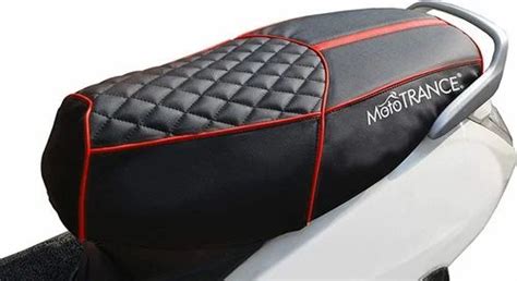 Two Wheeler Seat and Tank Cover - Activa PU Leather Seat Cover ...