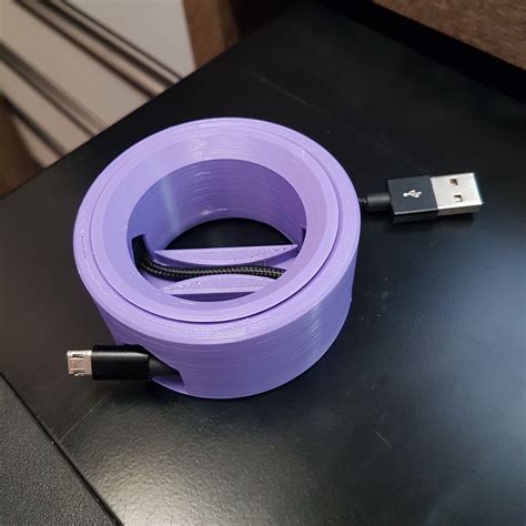 Archivo STL gratuito Enrollador de cables de impresión en el lugar (no ...