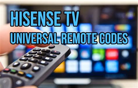 Image result for Hisense Remote Control Code