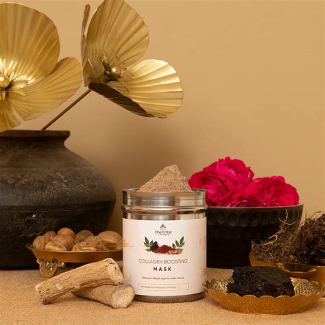 Buy Ayurvedic Collagen Boosting Mask Online - The Tribe Concepts