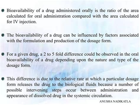 Image result for Bioavailability Factors