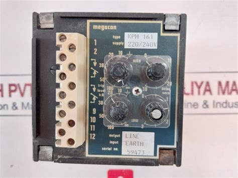 Megacon KPM 161 Insulation Monitor 10-1000 MΩ – Aeliya Marine