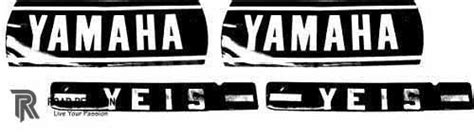 Chamber Sticker (Yamaha Logo) Compatible for Yamaha RX100/ RX135 ...