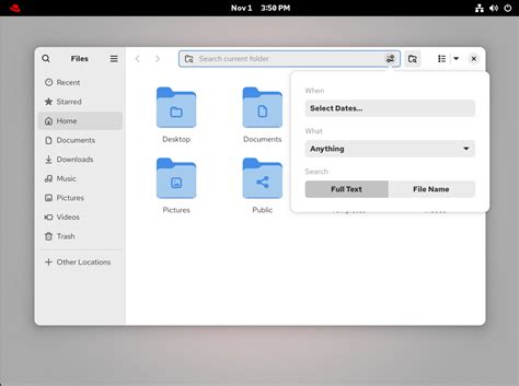 Chapter 5. Searching for files in GNOME | Using the GNOME desktop ...