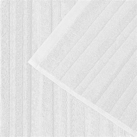 Found & Fable White Organic Cotton Bath Towel, 30x54