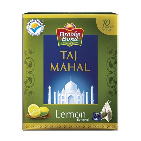 Brooke Bond, Taj Mahal Lemon Tea, 10 Tea Bags: Amazon.in: Grocery ...