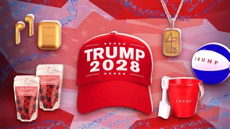 Trump Online Store: 2028 Campaign Hats, Branded USB Drives And A ...