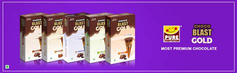 Pure Temptation® Gold Chocoblast Chocolate Flavoured Filled Waffle Cone ...