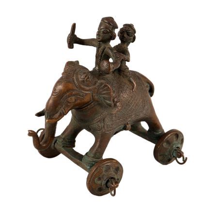 Buy Bronze Chariot - Sun Chariot - Wheel Chariot - Indianshelf