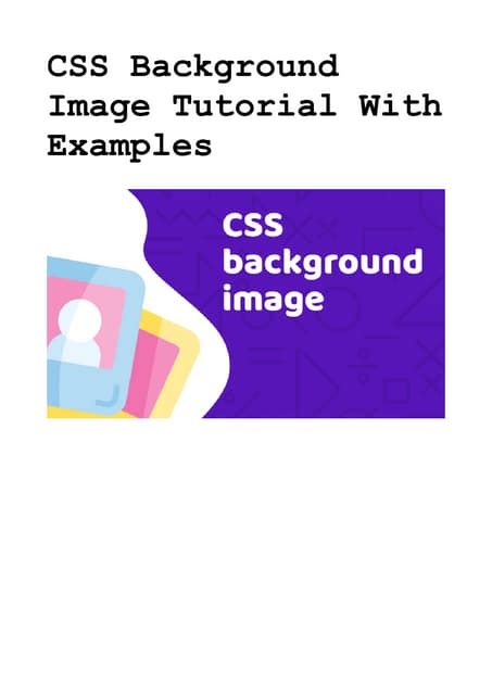 Image result for CSS Background Tutorial