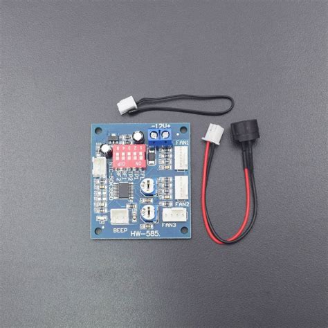 DC 12V PWM 4 Wires PC CPU Temperature Fan Speed – REES52