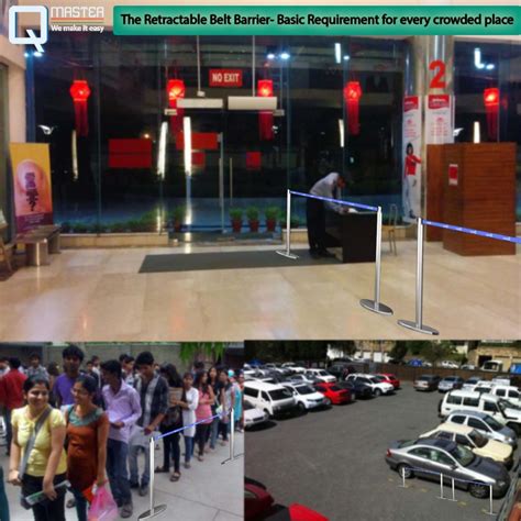 The Retractable Belt Barrier- Basic Requirement for every crowded place.
