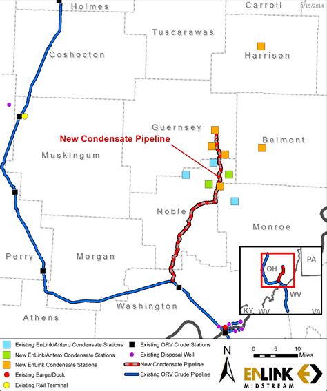 EnLink Midstream Announces New 45-Mile Condensate Pipeline in Ohio ...