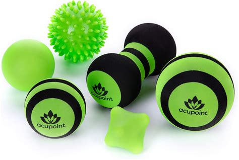Amazon.com: Acupoint Physical Massage Therapy Ball Set - Ideal for Yoga ...