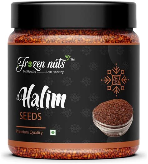 FROZEN NUTS Halim Seeds for Eating | Aliv Seed Rich in Fiber, Protien ...