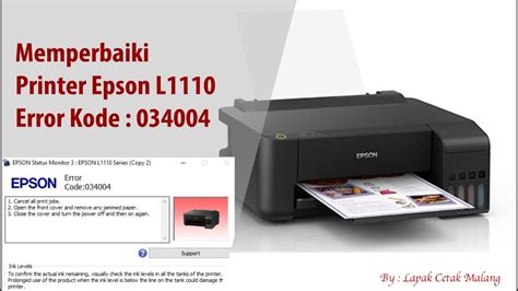 Error Code 034004 Epson Printer 的图像结果