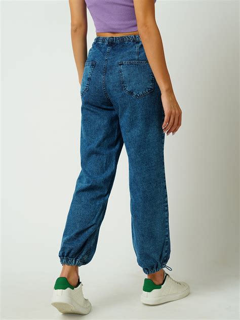 Buy Women High-Rise Parachute Fit Jeans | Kraus Jeans