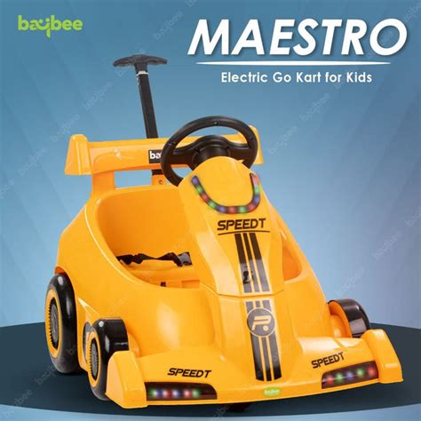 Baybee BC-115 Rechargeable Electric Go Kart Car for Kids — Toycra