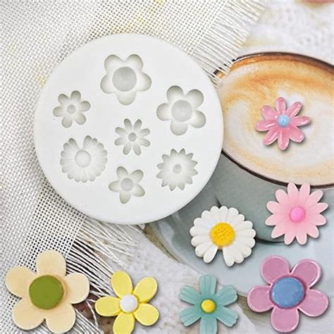 Bakewareind Assorted Flower Cake Fondant Silicone Mould