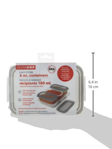 Skip Hop 6 Oz Containers - Toys4all